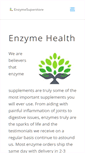 Mobile Screenshot of enzymesuperstore.com